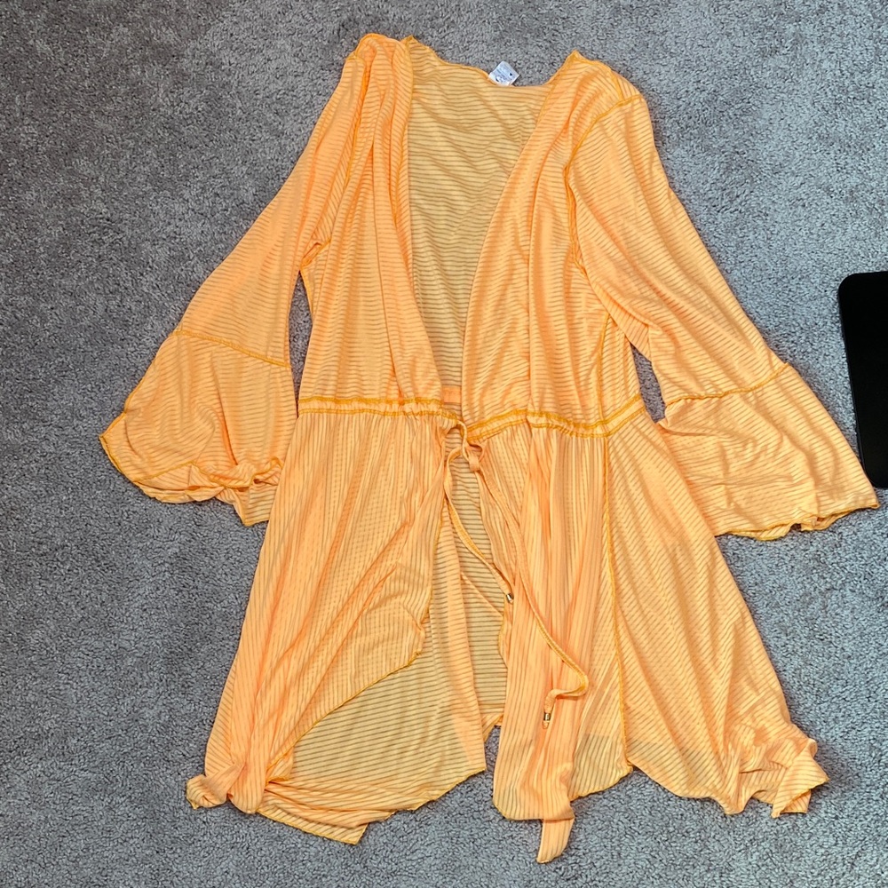 Women's Orange Swim Coverup